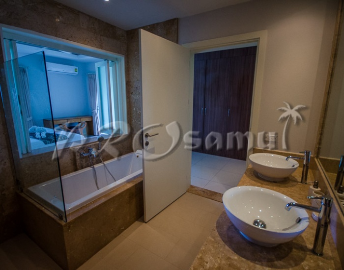 Ванная комната на вилле на пляже Чонг Мон - HR0408