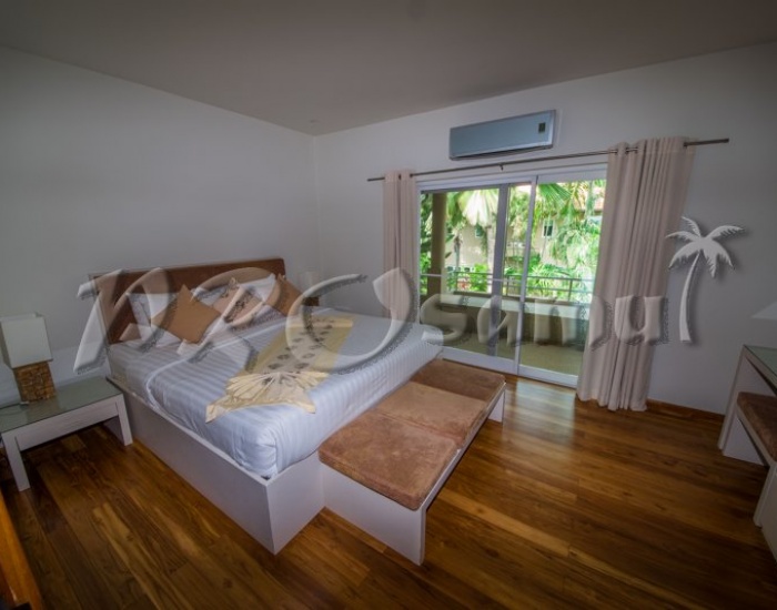Спальня в доме на пляже Банг Рак - HR0139