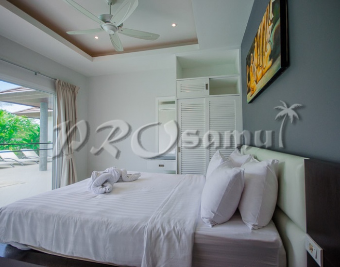 Спальня на вилле на пляже Чонг Мон - HR0412