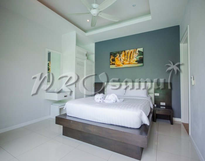 Спальня на вилле на пляже Чонг Мон - HR0412