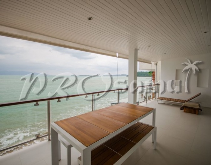 Балкон апартаментов на пляже Бопхут - HR0147