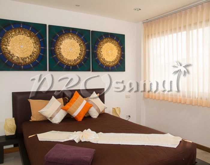 Спальня апартаментов на пляже Ламай - HR0256