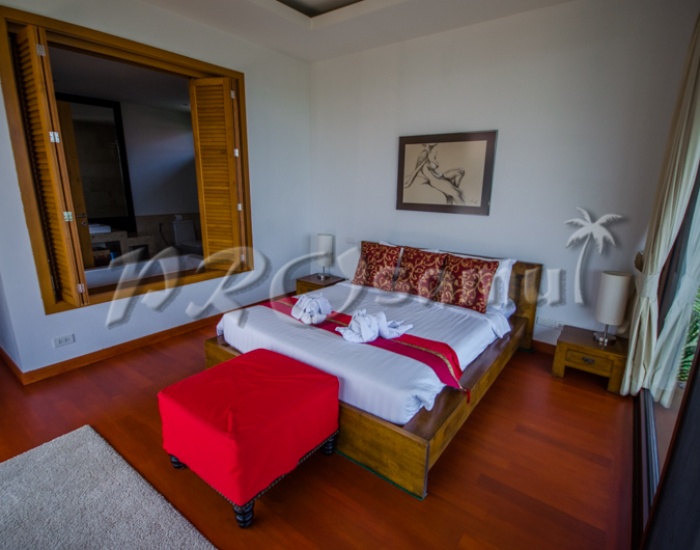 Спальня на вилле на пляже Чонг Мон - HR0418