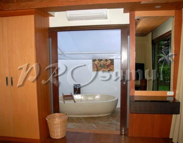 Ванная комната второй спальни виллы на пляже Чонг Мон - HR0268