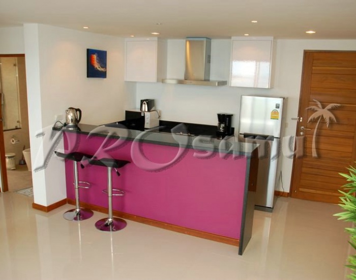 Кухонная зона апартаментов на пляже Ламай - HR0253