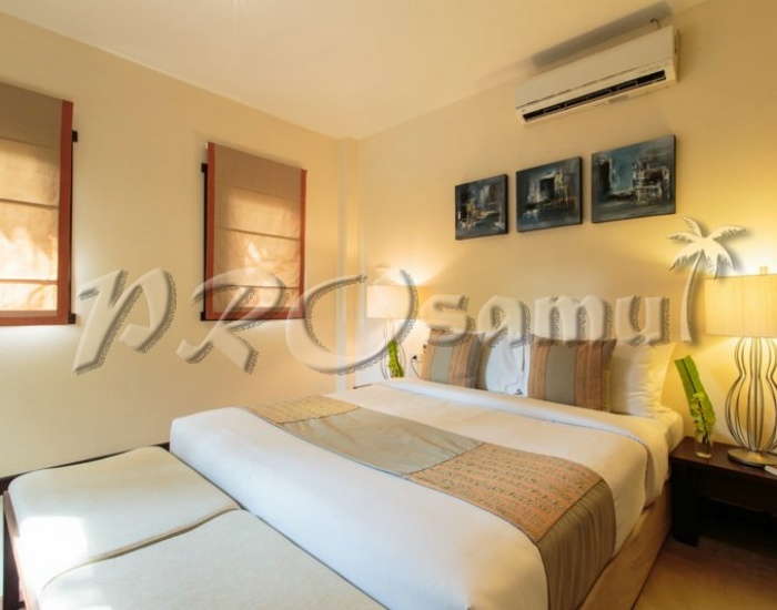 Спальня в доме на пляже Банг Рак - HR0450