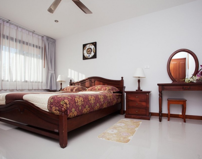 Спальня в доме на пляже Чонг Мон HR0559