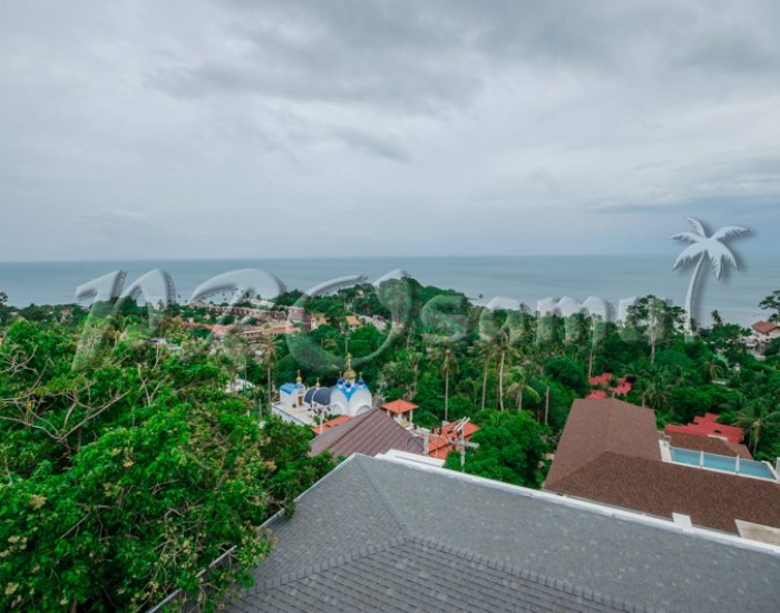 Вид на море с балкона апартаментов на пляже Ламай - HR0257