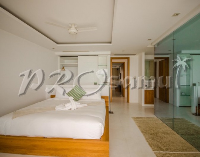 Спальня апартаментов на пляже Бопхут - HR0146