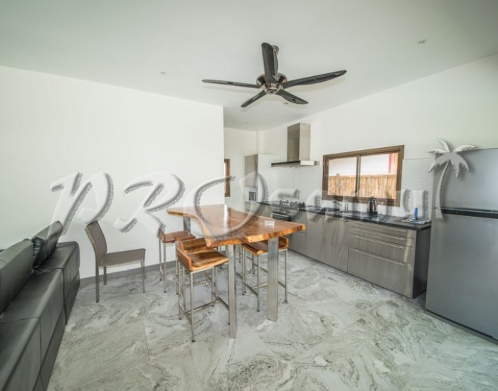 Кухонная зона виллы на пляже Маенам - HR0511