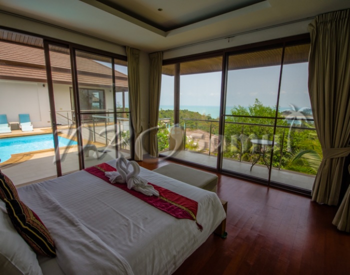 Спальня на вилле на пляже Чонг Мон - HR0418