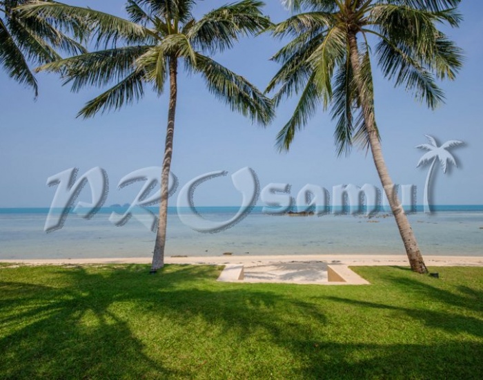Территория виллы на пляже Талинг Нгам - HR0595