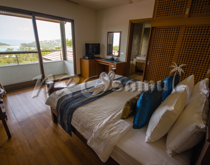 Спальня на вилле на пляже Чонг Мон - HR0419